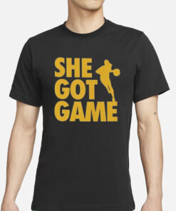 She Got Game 22 Caitlin Clark Fan American T-Shirt