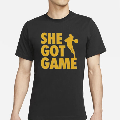 She Got Game 22 Caitlin Clark Fan American T-Shirt