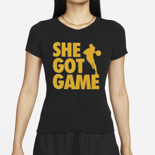 She Got Game 22 Caitlin Clark Fan American T-Shirts