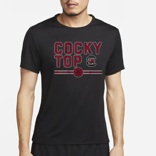 South Carolina Basketball Cocky Top T-Shirt2