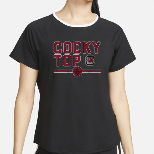 South Carolina Basketball Cocky Top T-Shirt4