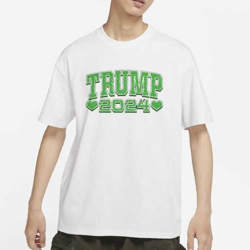 St. Patricks Day Themed Trump 2021 T-Shirt