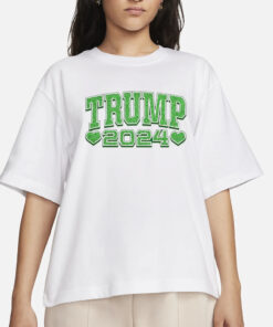 St. Patricks Day Themed Trump 2021 T-Shirts