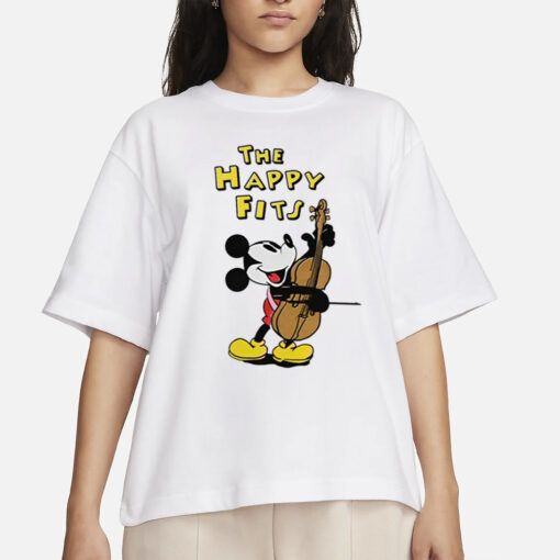 Steamboat Willie Plays The Cello The Happy Fits T-Shirt