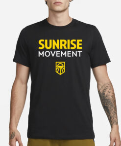 Sunrise Movement Good Job Livable Future Green New Deal T-Shirt5