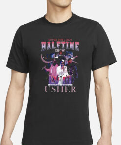 Super Bowl 2024 Halftime Show Usher Graphic T-Shirts