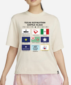 TEXAS REVOLUTION FLAGS T-SHIRT2