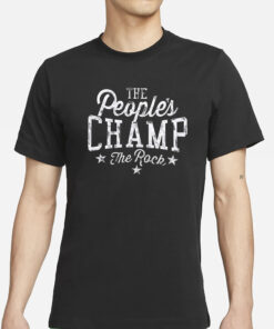 The Rock The People’s Champ T-Shirt