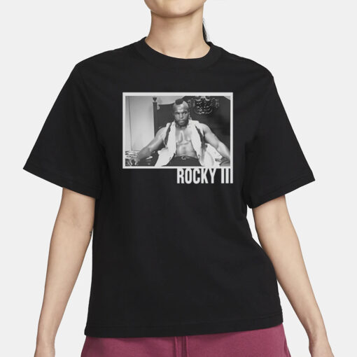 Thecutpodcast Clubber Lang Rocky Iii T-Shirt3