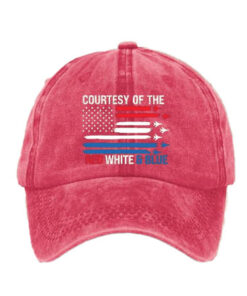 Toby Keith Courtesy of the red white and blue Print Baseball Cap