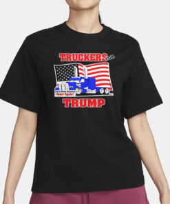 Truckers For Trump Let's Make America Great Again T-Shirt1