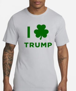 Trump St Paddy's Day White T-Shirt