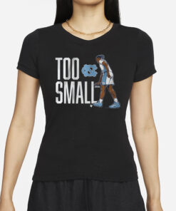 UNC BASKETBALL ARMANDO BACOT TOO SMALL T-SHIRTS