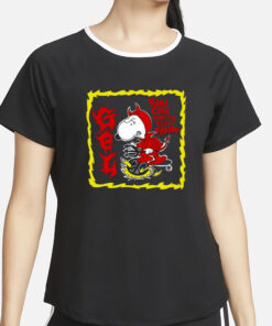 Usain Bolt Thrower Snoopy Hardcore For The Fuckin T-Shirt2