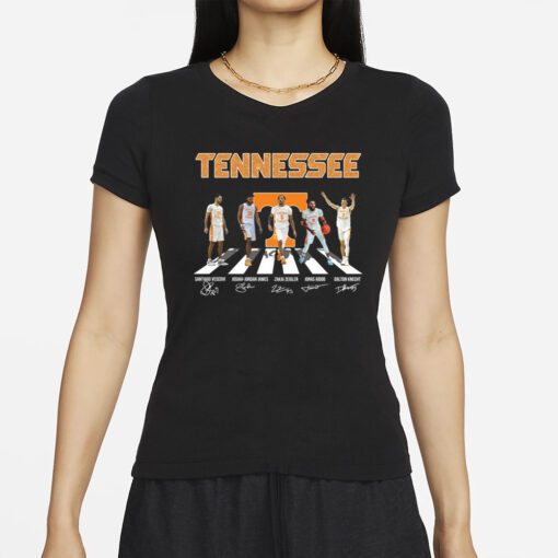 2024 Tennessee Team Abbey Road Signatures T-Shirts