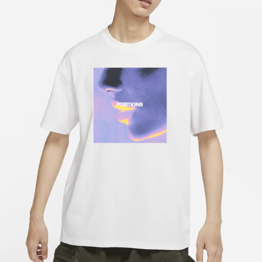 Ariana Grande Positions Thermal Face T-Shirts