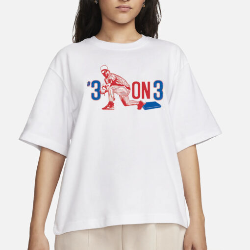 Barstool Sports #3 ON 3 T-SHIRT