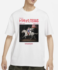 Beyoncé Cowboy Carter Kntry Radio Texas Live From Shibuya T-Shirt