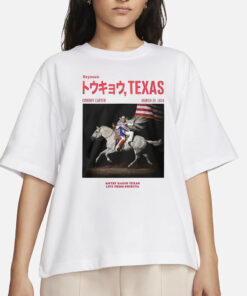 Beyoncé Cowboy Carter Kntry Radio Texas Live From Shibuya T-Shirts