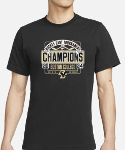 Boston College Eagles Unisex 2024 Hockey East Men’s Tournament Champions T-Shirt