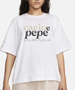 CACIO E PEPE, IT'S A CULT. T-SHIRTS