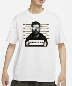 Chris Young T-Shirt Features his Mugshots