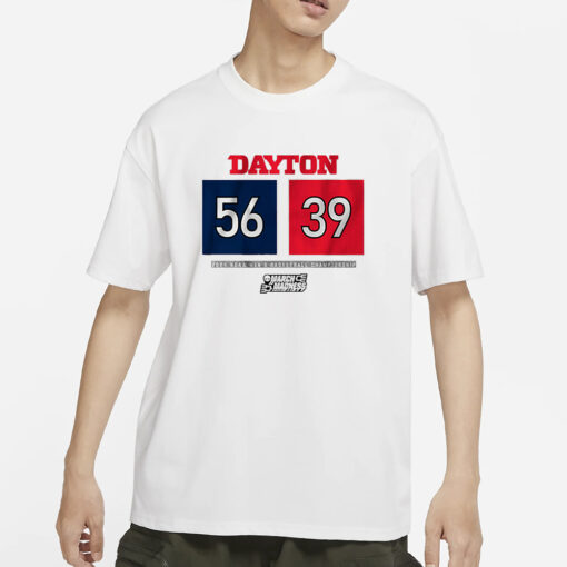 DAYTON BASKETBALL 56-39 T-SHIRTS