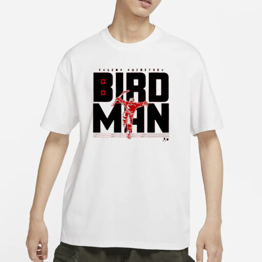 EVGENY KUZNETSOV CAROLINA BIRD MAN T-SHIRTS