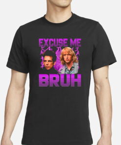 Funnyahhtees Store Excuse Me Bruh T-Shirt