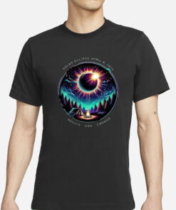 Retro Solar Eclipse Of April 8 2024 T-Shirts