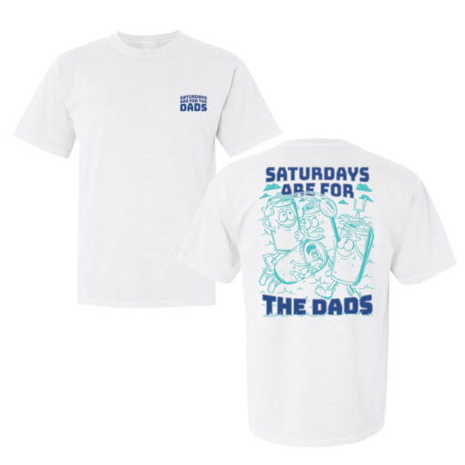 SATURDAYS ARE FOR THE DADS FOOTBALL T-SHIRT