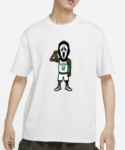 ScaryTerry Rozier Scream Mask Boston Basketball T-Shirts