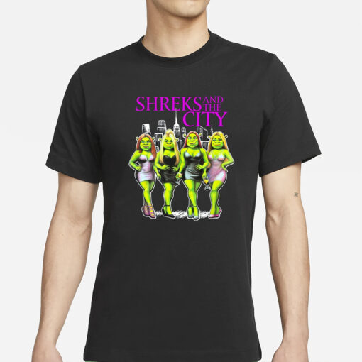 Shreks Ogre And The City T-Shirts