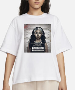 Tasha Steelz Too Much Flava Mugshot T-Shirt