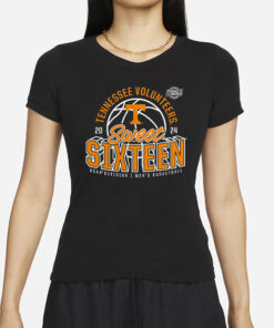 Tennessee Volunteers 2024 Tournament March Madness Sweet Sixteen Defensive Stance T-Shirt