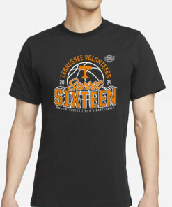 Tennessee Volunteers 2024 Tournament March Madness Sweet Sixteen Defensive Stance T-Shirts