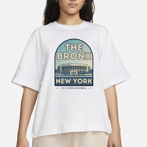 The Bronx New York Minimalistic Stadium T-Shirts