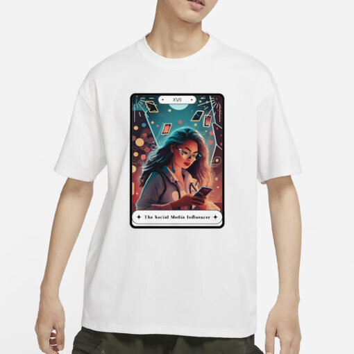 The Social Media Influencer Tarot Card T-Shirt