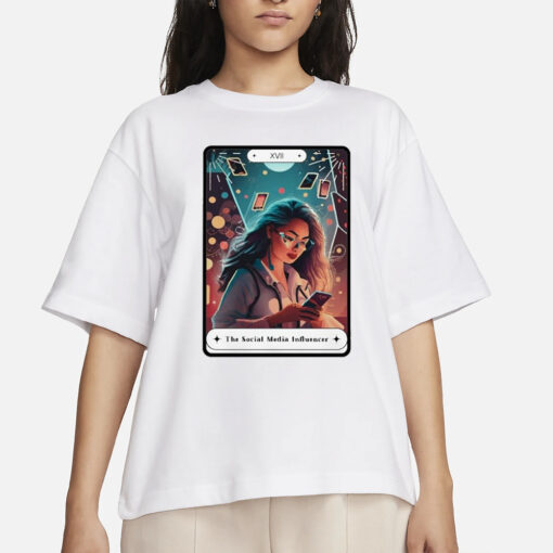 The Social Media Influencer Tarot Card T-Shirts