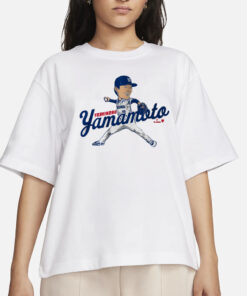 YOSHINOBU YAMAMOTO CARICATURE PRO T-SHIRTs