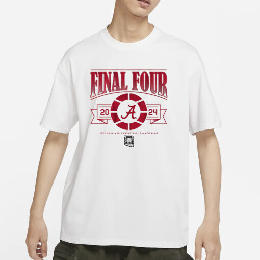 ALABAMA MEN'S BASKETBALL 2024 FINAL FOUR T-SHIRT