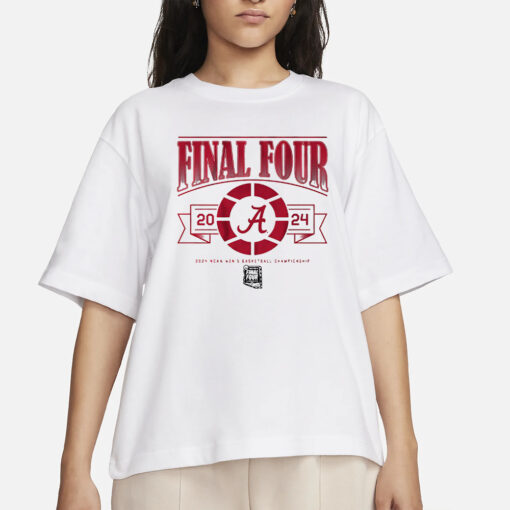 ALABAMA MEN'S BASKETBALL 2024 FINAL FOUR T-SHIRTs