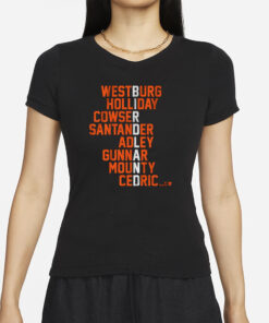 BIRDLAND NAMES 2024 T-SHIRT