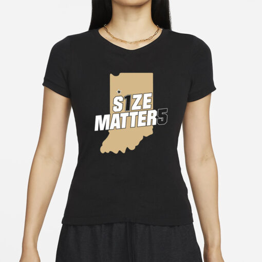 Barstool U SIZE MATTERS T-SHIRTs