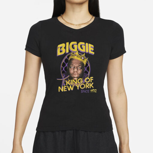 Biggie King Of New York Since 1972 T-Shirt