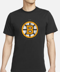 Bruins The Boys Marchy Pasta Brando Jo Chucky Grizzy Circle T-Shirt