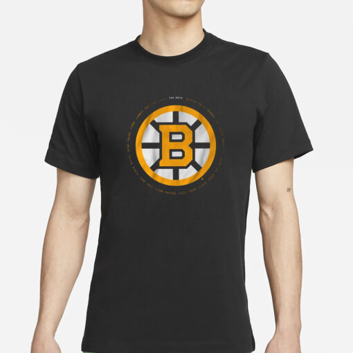 Bruins The Boys Marchy Pasta Brando Jo Chucky Grizzy Circle T-Shirt