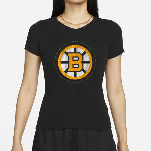 Bruins The Boys Marchy Pasta Brando Jo Chucky Grizzy Circle T-Shirts