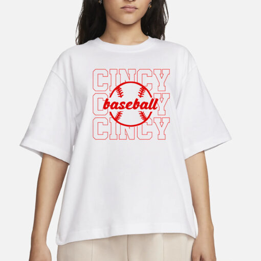 CINCY BASEBALL - GAME DAY ROSIE T-SHIRT