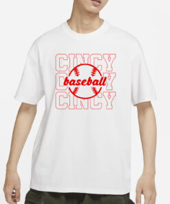 CINCY BASEBALL - GAME DAY ROSIE T-SHIRTS